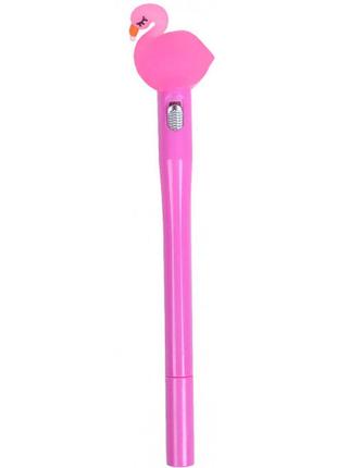 Ручка гелевая "фламинго" gp-1093, светится  (фиолетовый)