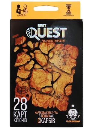 Карточная квест-игра "best quest" (укр.) bq-01-01-04u ( bq-01-03u)