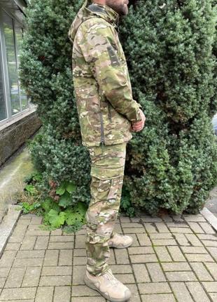 Утеплённый й армейский костюм тактическая форма на флисе мультикам турция всу (зсу)  8655 хаки5 фото
