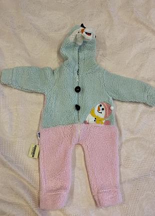 Плюшевий комбінезон