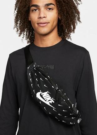 Сумка nike nk heritage wstpck - swsh wave | dm2161-010