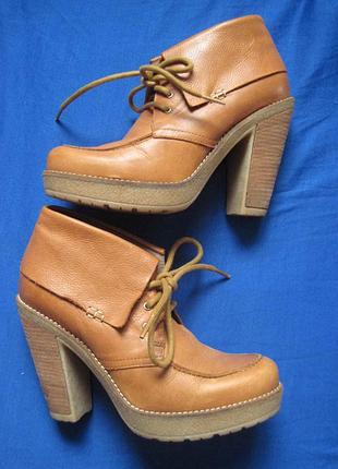 Invogue (38) кожаные ботильоны