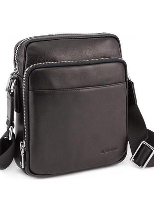 Чоловіча шкіряна сумка через плече marco coverna (2077)