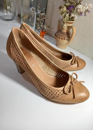 Фірмові жіночі туфлі з натуральної шкіри roberto santi4 фото
