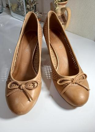 Фірмові жіночі туфлі з натуральної шкіри roberto santi2 фото