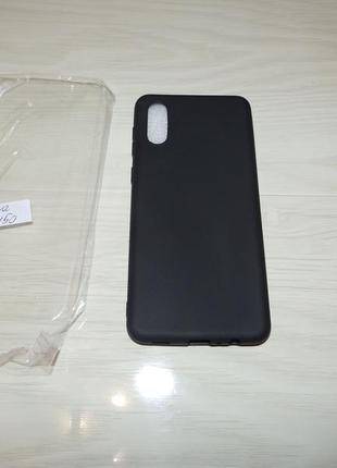 Силиконовый чехол для samsung galaxy a02 3