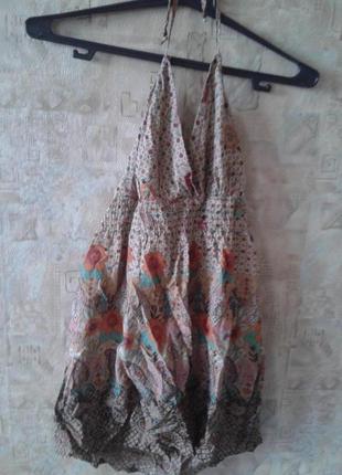 Гарний бавовняний сарафан