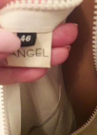 Стильное платье angel, 40, светло-оливкового цвета4 фото