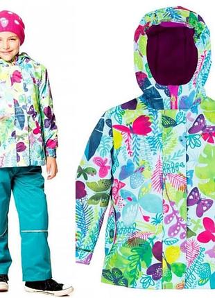 Дитячий утеплений демісезонний комплект deux par deux april showers для дівчинки