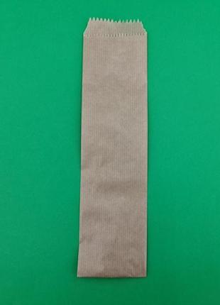 Пакет паперовий 7/0*28 коричневий (1000 шт)