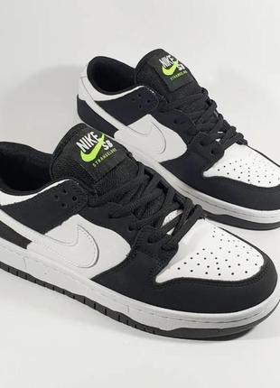 Кроссовки женские nike sb strangelove•white black•5 фото