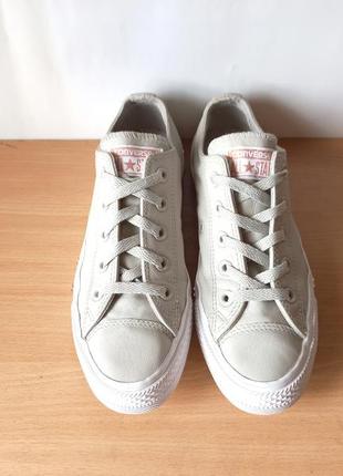 Суперовые кожаные кеды converse 36,5 р. по стельке 23,5 см.