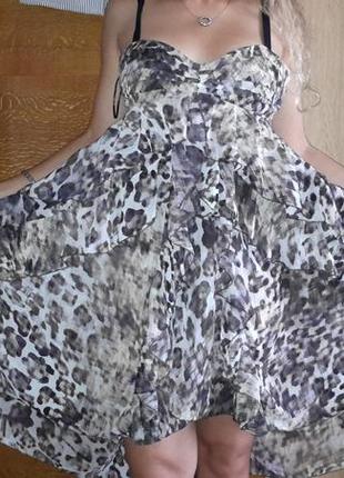 Платья h&m. аутлет, можно для беременних леопард4 фото