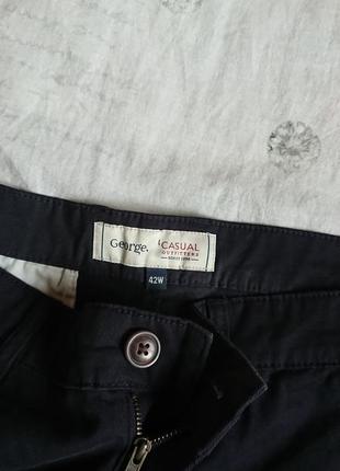 Фірмові англійські котонові стрейчеві шорти george,розмір 42анг.3 фото