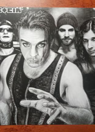 Постер rammstein рамштайн а3 2467 10