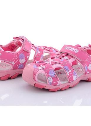 Сандалі для дівчинки. босоніжки для дівчинки спортивні сандалі дитячі взуття дитяче, 31 розмір (рожеві)