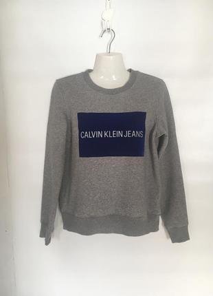 Світшот толстовка худі calvin klein s на флісі теплий