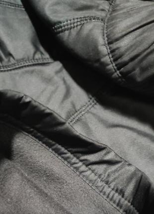 Adidas windfleecee  спортивные штаны утепленные на флисе7 фото