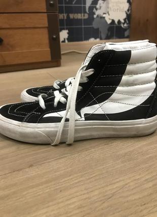 Кеды vans высокие топ