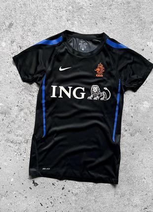 Nike x knvb dri-fit спортивна футболка1 фото