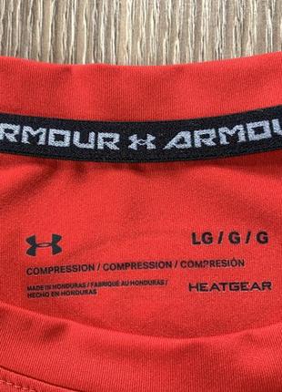 Чоловіча компресійна футболка тренувальна компресионка under armour compression7 фото