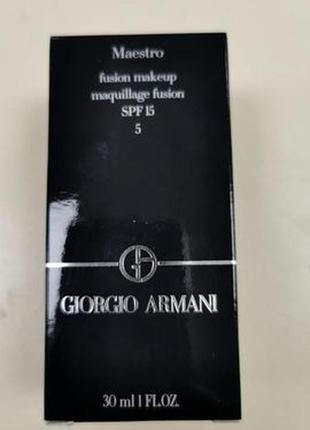 Armani maestro fusion spf 15 тональний крем# 3