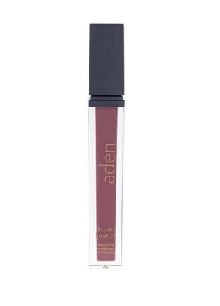Жидкая матовая помада 33 "sugar chic" aden liquid lipstick (матовая), 7 мл.
