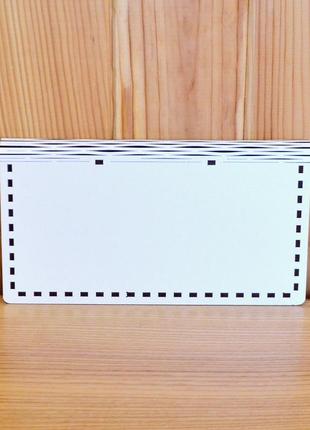 Дерев'яний конверт для грошей, подарункова коробка для грошей 19х10 см кольорова купюрница скринька з дерева3 фото