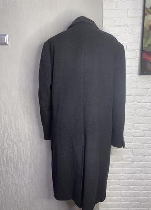 Чоловіче класичне пальто шерсть і кашемір, демісезонне пальто van gils 56р