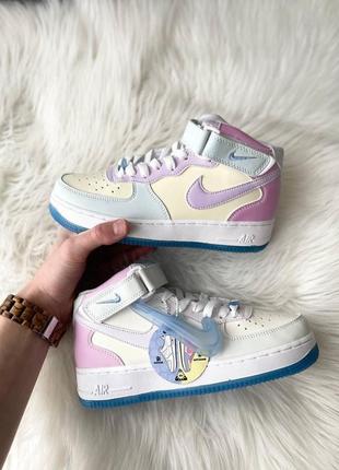 Nike air force 1 high color changing8 фото