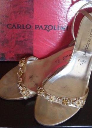Босоножки на каблуке carlo pazolini1 фото