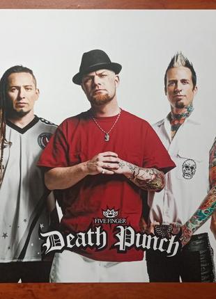 Постер five finger death punch1 фото