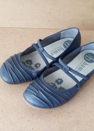 Мокасини bama німеччина сірі шкіряні