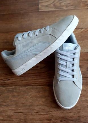 Замшевые кроссовки/ кеды puma 25 см