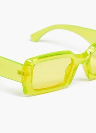 Сонцезахисні окуляри cropp жовті