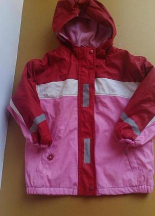 Куртка непромокайка на флісі