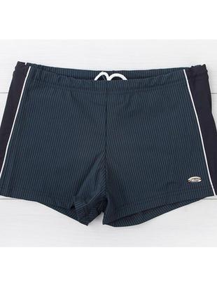 Чоловічі шорти для купання, плавки чорного кольору, xl, польща.1 фото