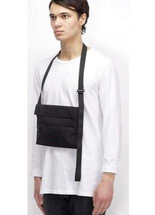 Мужская женская сумка планшетка кросс-боди барсетка ucon acrobatics  pablo bag черная оригинал.3 фото