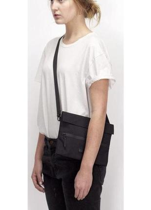 Мужская женская сумка планшетка кросс-боди барсетка ucon acrobatics  pablo bag черная оригинал.5 фото
