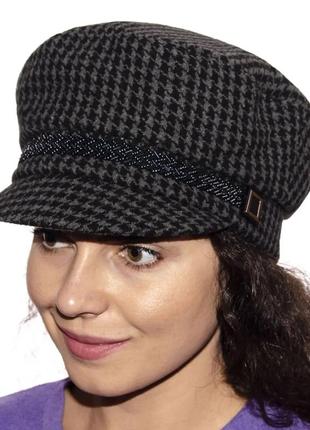 Кепка з козирком жіноча осіння sofi jkh20519 чорний