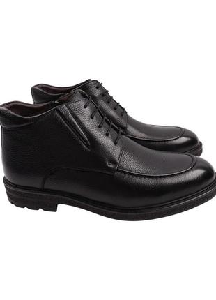 Ботинки мужские lido marinozi черные натуральная кожа