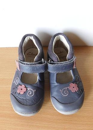 Туфли clarks 21-22 р. стелька 14 см.