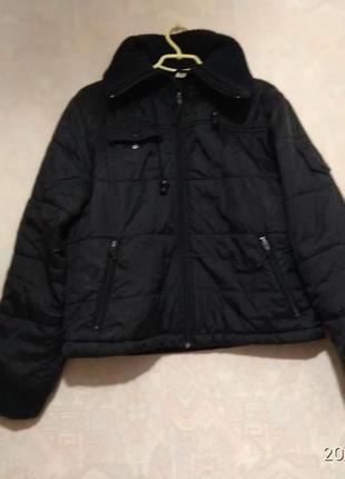 Демисезонная укороченная женская куртка, размер xl