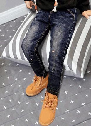 🧷 теплые джинсы на флисе