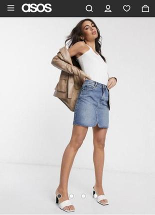 Юбка джинс asos! 4