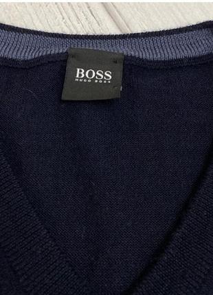Светр джемпер пуловер світшот вовна р.l/xl hugo boss2 фото