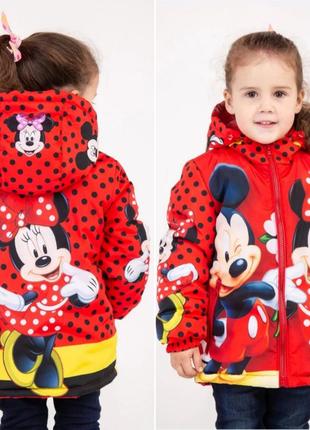 Куртка для девочки минни
