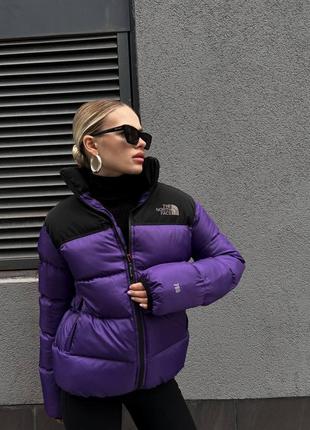 Куртка the north face 700 purple5 фото