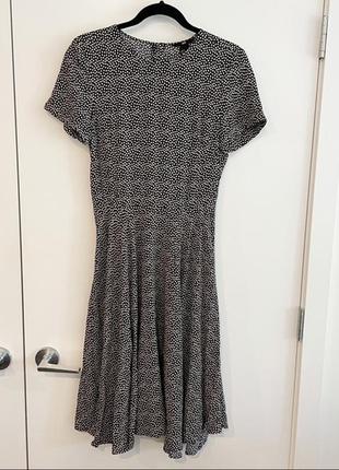 Сукня h&m polka dot midi dress