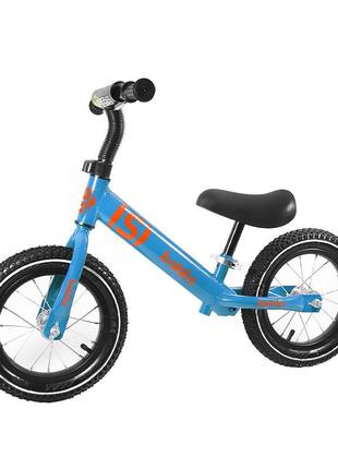 Беговел детский baishs 058 blue двухколесный велосипед без педалей для малышей